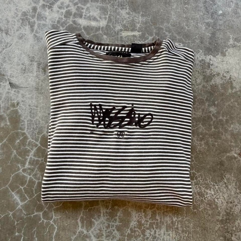 Vintage MOSSIMO striped long sleeve tee shirt